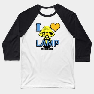 Anchorman I Love Lamp Bright Logo Baseball T-Shirt